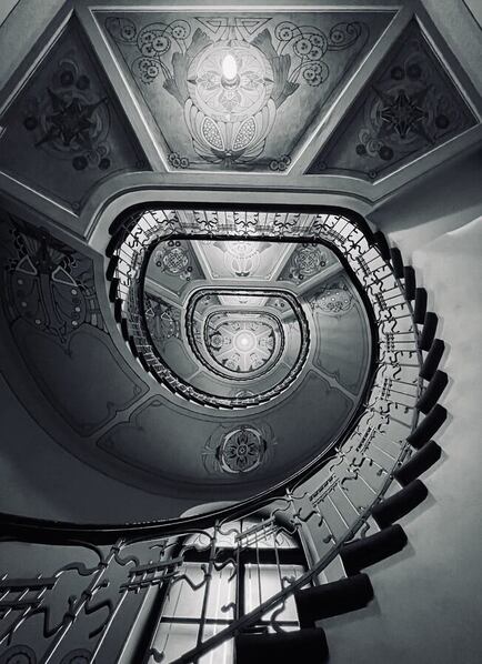 Photograph Ingrida Kuznecova Spiral Staircase on One Eyeland